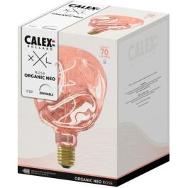 Bombilla LED E27 - CALEX - G125 NEO ORGANIC - Filamento flexible - 4 W - 70 lm - 1800 K - Regulable - Rosa