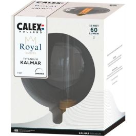 Bombilla LED E27 - CALEX - ROYAL KALMAR - Filamento - 3,5 W - 60 lm - 2000 K - Regulable - Titanio