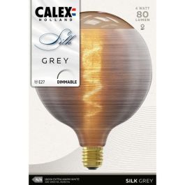 Bombilla LED E27 - CALEX - G125 - Filamento espiral - 4W - 80 lm - 1800 K - Gris