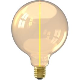 Bombilla LED E27 - CALEX - MAGNETO G125 - Filamento recto - 3,4 W - 150 lm - 1800 K - Oro