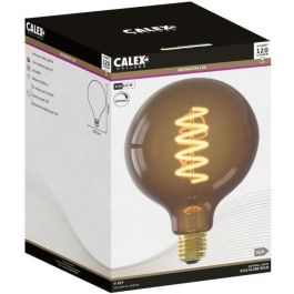 Bombilla LED E27 - CALEX - G125 GLOBE - Filamento recto - 4 W - 120 lm - 1800 K - Regulable - Natural