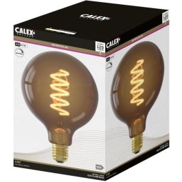 Bombilla LED E27 - CALEX - G125 GLOBE - Filamento recto - 4 W - 120 lm - 1800 K - Regulable - Natural