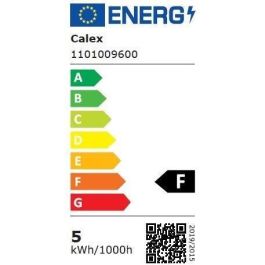 Bombilla LED E27 - CALEX - RUSTIC ST64 - Filamento recto - 4,5 W - 470 lm - 2700 K - Regulable - Transparente