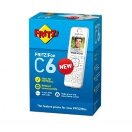 Fritz! Telefono Inalambrico DECT Digital FRITZ!Fon C6, Pantalla a Color, Manos Libres, Negro