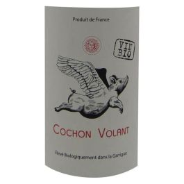 Château des Caraguilhes Cuvée Le Cochon Volant 2022 Pays d'Oc - Vino tinto de Languedoc-Rosellón - Ecológico