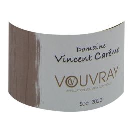 Domaine Vincent Careme 2022 Vouvray - Vino blanco del Loira - Ecológico