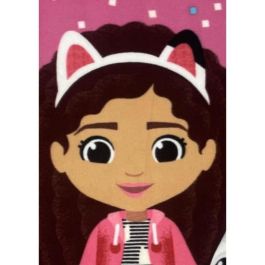 Gabby'S Dollhouse AUC1718139472903 Manta de Gabby y la Casa Mágica, 100 x 140 cm