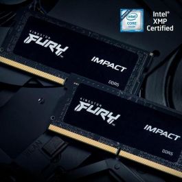 Kingston KIN1686101017997 FURY Impact DDR5 Kit 32 GB (2x16GB) SO-DIMM 262-pin 5600 MHz / PC5-44800 Memoria
