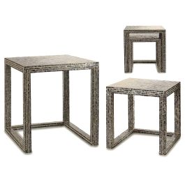Juego 2 Mesas Nácar Gris Degradado Giftdecor 60x42.5x61 cm y 49x38.5x48.5 cm Precio: 118.49999964. SKU: S3603676