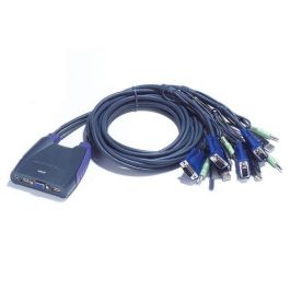 Aten CS64US KVM Switch USB VGA de 4 Puertos con Audio, Compartición de Periféricos USB y Cables Integrados Precio: 61.49999966. SKU: B1HT4NSLZ2