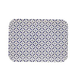 Bandeja Quid Habitat Geométrico Multicolor Plástico 36 x 26 x 2 cm (12 Unidades) (Pack 12x)