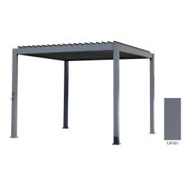 DKD Home Decor Pérgola Bioclimática para Terraza y Jardín Negro 300 x 300 x 250 cm Precio: 1081.50000013. SKU: B1A276MAND