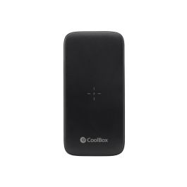 Coolbox Powerbank Qi 10000mAh Negra Batería Externa Portátil