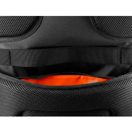 Antartik Mochila Volt Verde Militar, 5 Compartimentos, 23L, 450x180x330 mm, Interior Naranja, Repelente al Agua