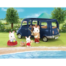 Sylvanian Families Transportador de 7 plazas con Accesorios para Niñas a partir de 4 años
