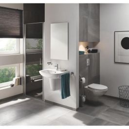 Cierre de asiento de WC GROHE con freno de caída - Cerámica Bau - Blanco alpino Cierre de asiento de WC GROHE con freno de caída - Cerámica Bau - Blanco alpino