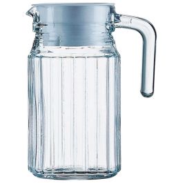 Luminarc Jarra Vidrio con Tapa Quadro 0,50 L, Apta Lavavajillas, Fabricada en Francia Precio: 4.49999968. SKU: S2702392