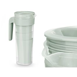 Set Jarra 4 Vasos Verde 1,4L Leknes 14X25CM (24 Unidades) Set Jarra 4 Vasos Verde 1,4L Leknes 14X25CM (24 Unidades)