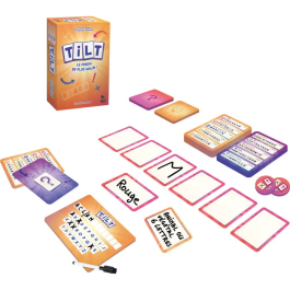 ACTARUS Tilt - Juego de Mesa Cooperativo Familiar de Adivinanzas y Ambiente, para 2-8 Jugadores (+10 Años, 25 Min), AABTE43757