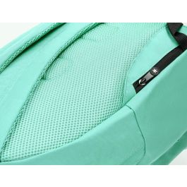 Cartera Antartik Mochila Con Asa Y Bolsillos Con Cremallera Color Verde Menta 310x160x410 mm