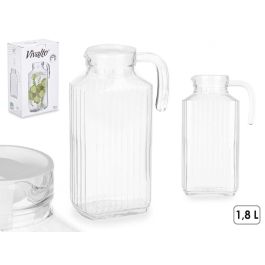 Vivalto Jarra de Vidrio para Nevera 1,8L con Asa 15.5x26x8.5 cm (Set de 6) Precio: 17.5000001. SKU: B1GAYBM9T9