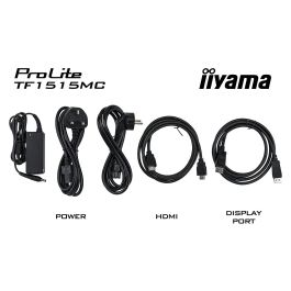 Iiyama ProLite TF1515MC-B2 Monitor Pantalla Táctil 15" LED Negro Multi-touch 1024 x 768