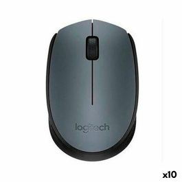Ratón Inalámbrico Logitech M170 Gris (10 Unidades) Precio: 121.49999983. SKU: B1FSDBZNAH