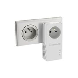 Netgear Paquete de 2 Adaptadores PLC Gigabit 1000 Mbps con Toma Integrada de Nueva Generación y 1 Puerto Ethernet