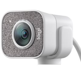 Logitech Streamcam Cámara Full HD USB-C para Streaming con Doble Micrófono y Video Vertical, Color Blanco