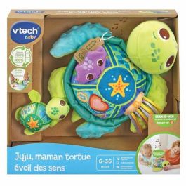 Vtech Baby Juju Madre Tortuga con Bebé - Juguete Sensorial Musical con Luces y Sonidos para Despertar los Sentidos de Plástico Reciclado Precio: 40.49999954. SKU: S7180289
