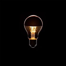 Bombilla LED E27 4W 273Lm 2000ºK Filamento A6 Reflector Cobre 40.000H [WR-A60-COPPER-4W-WW