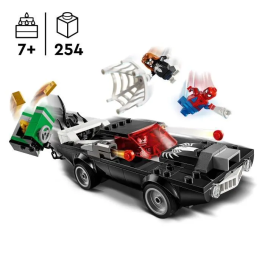 Lego 76309 Marvel Spider-Man vs. El Corredor de Venom Juguete de Construcción para Edades de 7 Años