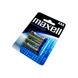 Maxell Pilas Alcalinas AA LR06 - Pack 4 Unidades