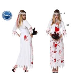 Disfraz para Adultos Th3 Party Blanco Asesino (2 Piezas) XS/S