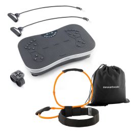 Pack Cinturón con Bandas de Resistencia para Glúteos y Guía de Ejercicios y Plataforma Vibratoria de Entrenamiento con Accesorio Precio: 133.8986. SKU: B1FZ22WWNC