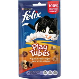 Purina Felix Play Tubes Snack Para Gato - Sabor Pollo e Hígado - 8 x 50 gr Precio: 13.5899995. SKU: B13AGM9ASH