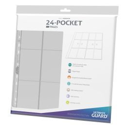 Ultimate Guard Páginas Archivador Transparente para Cartas Coleccionables - 10 Páginas de 24 Bolsillos, 240 Cartas Carga Lateral, Sin PVC/Ácidos Precio: 9.68999944. SKU: B16GK2PGKW