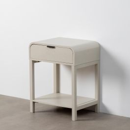 Mesita Gris Claro Dm 48 X 35,50 X 61 cm