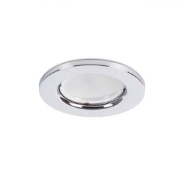 Aro Foco Downlight Circular "Sara" Acero 81mm - Cromado Aro Foco Downlight Circular "Sara" Acero 81mm - Cromado