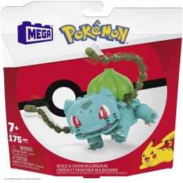 Mega Construx Gvk83 Pokémon Bulbasaur Figura Construible Articulada 175 Bloques +10cm Efectos Batalla Tipo Planta +9 Años Mega Construx Gvk83 Pokémon Bulbasaur Figura Construible Articulada 175 Bloques +10cm Efectos Batalla Tipo Planta +9 Años