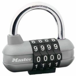 Candado MASTER LOCK con combinación programable de 64 mm - Para casillero deportivo, casillero escolar Precio: 31.50000018. SKU: B14SXF8QSX