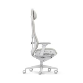 Fractal Design FD-CH-RE1M-02 Silla para videojuegos de PC Asiento acolchado Reposabrazos 4D Altura Ajustable Blanco