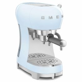Cafetera Express de Brazo Smeg ECF02PBEU Azul 1,1 L Cafetera Express de Brazo Smeg ECF02PBEU Azul 1,1 L