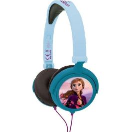 Disney Frozen Auriculares de Diadema Ajustables Plegables, Compatibles con PSP, PlayStation Vita, Nintendo DS/3DS, 85dB