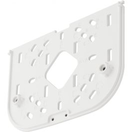 Hanwha Techwin SBP-160WMW1 - Montura de Pared para Cámara IP Wisenet, Exterior, Blanco, Aluminio/PC, Compatible con Serie XND/XNV-C