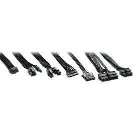SHARKOON Rebel P20 Fuente de Alimentación 850W ATX Negro con 1x 12 Pin High Power y 4x PCIe, Gestión de Cables