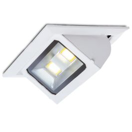 Foco Downlight LED WR-RECTBAS-40W-CW Rectangular Basculante 40W 3.600Lm 6000ºK 40.000H