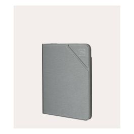 Tucano Metal Folio Hartschalencase para iPad mini 6th Gen (8.3") con Portabolígrafo, Gris Espacial