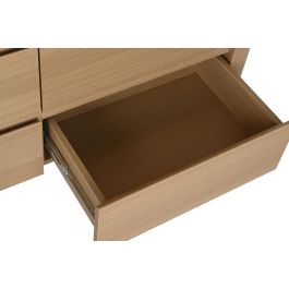 Comoda Moderno DKD Home Decor Gris Claro Natural 40 x 80 x 120 cm Comoda Moderno DKD Home Decor Gris Claro Natural 40 x 80 x 120 cm
