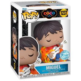 Funko Pop! Disney Coco - Miguel con Guitarra Brilla en la Oscuridad EXCLUSIVO 66371